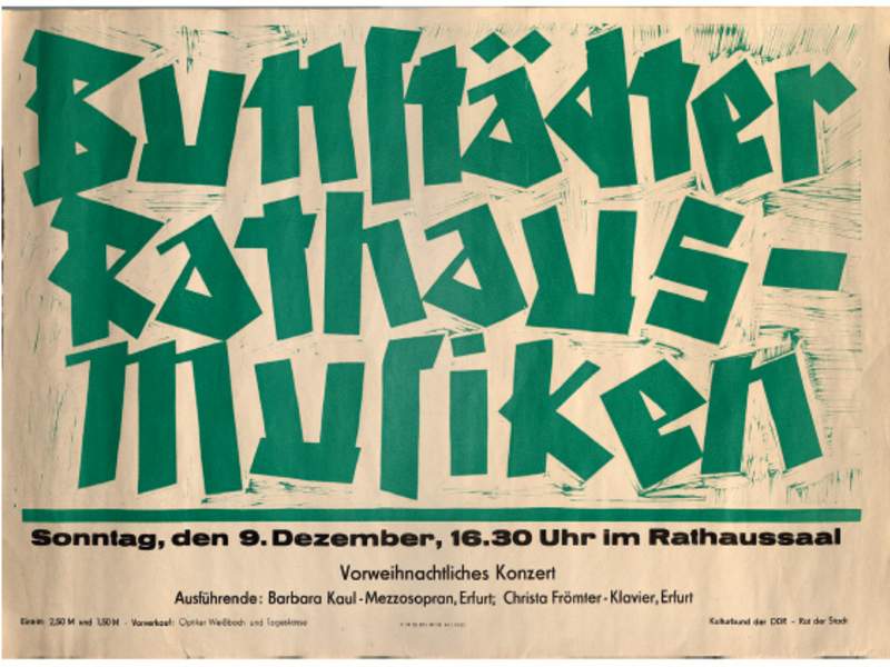 Stadtgeschichte Buttstädt 1968 - 1979