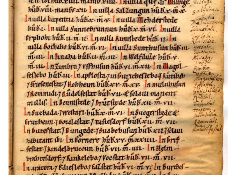 Stadtgeschichte Buttstädt 5.000 v. Chr. - 1222