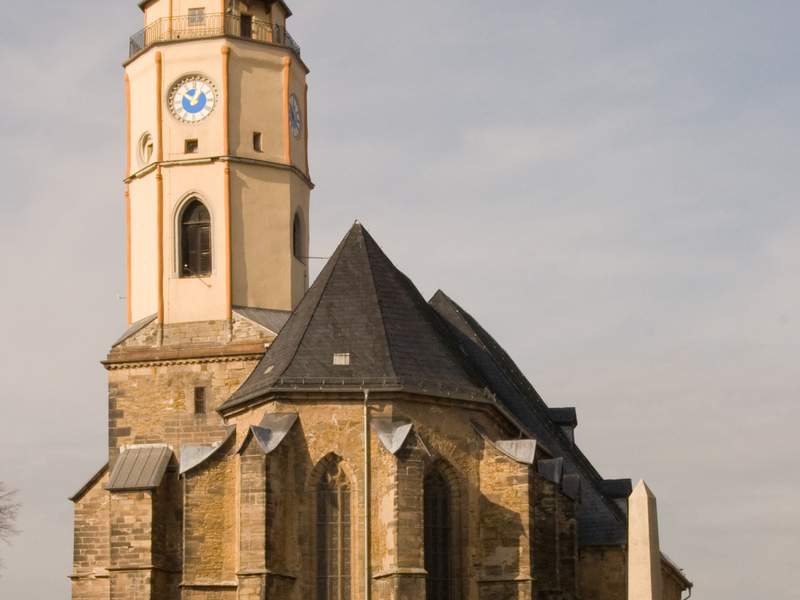 Die Erbauung Michaeliskirche in Buttstädt